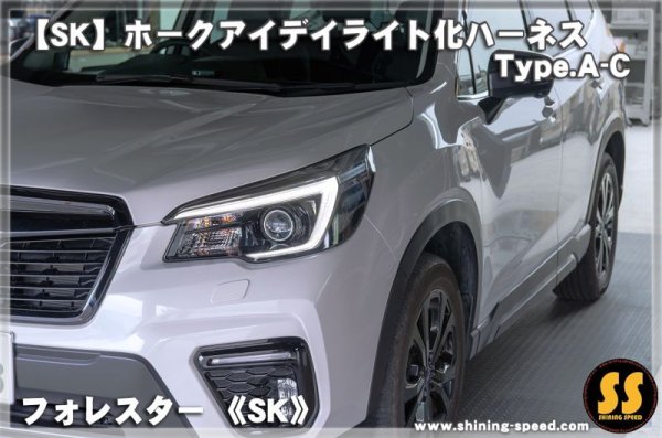 画像4: 【SK】ホークアイ デイライト化ハーネス Type.A-C ［フォレスター］