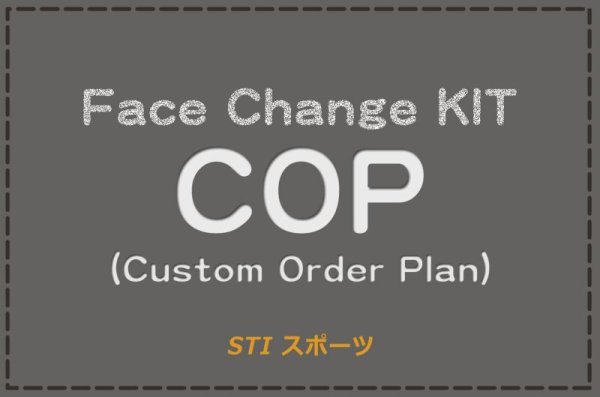 画像1: 【COP：STIスポーツバンパー】フェイスチェンジキット