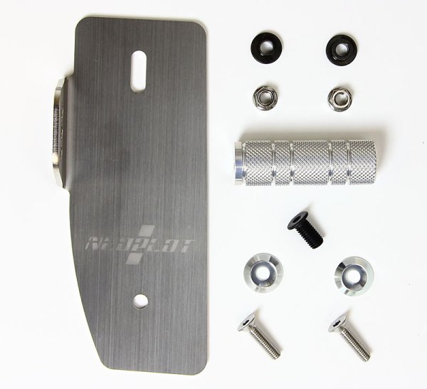 画像2: 【NEOPLOT】フットレストバーNEO（スバルAT用） (2)